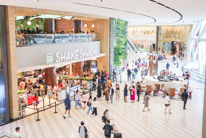 シンガポール第1号店のシェイクシャック